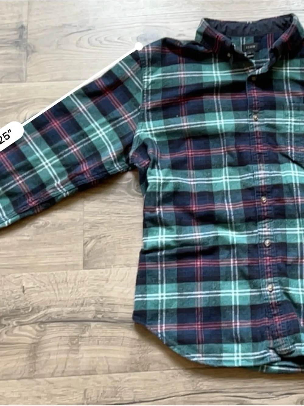 J. Crew soft plaid